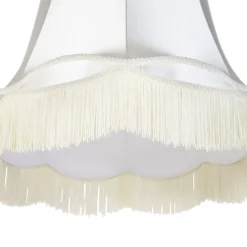 Zijden lampenkap creme 45/30/44 - Granny