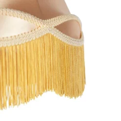 Zijden lampenkap goud 45/30/44 - Granny