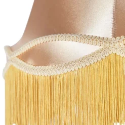 Zijden lampenkap goud 45/30/44 - Granny