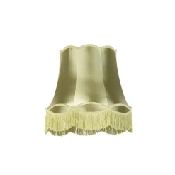 Zijden lampenkap groen 45/30/44 - Granny