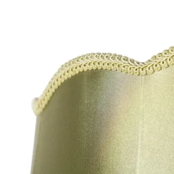 Zijden lampenkap groen 45/30/44 - Granny