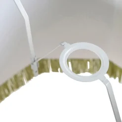 Zijden lampenkap groen 45/30/44 - Granny